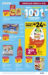 Gazetka promocyjna Aldi - Gazetka - ważna od 29.05 do 29.05.2021 - strona 17 - produkty: Torebka, Sok, Por, Pur, Mus, Cytryny, Tera, Oranżada, Hellena, Dzieci, Herbata, Napój, Kinder, Herbata owocowa