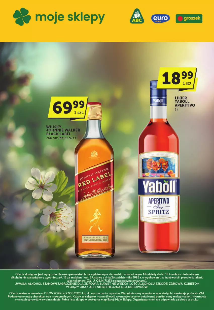 Gazetka promocyjna ABC - ważna 15.05 do 27.05.2025 - strona 1 - produkty: Likier, Piec, Waga