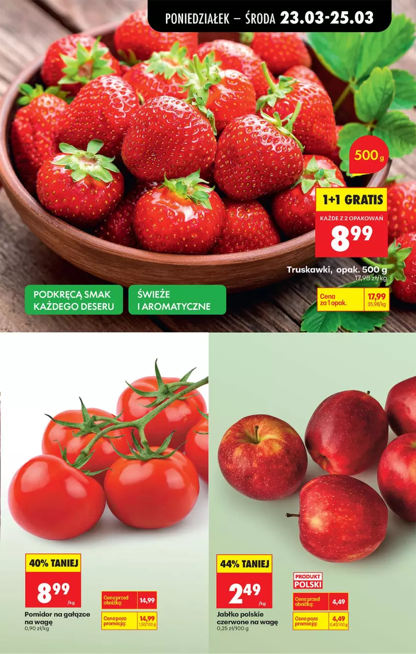 Gazetka promocyjna Biedronka - Od Poniedziałku - ważna 23.03 do 29.03.2026 - strona 33 - produkty: Deser, Ser, Truskawki