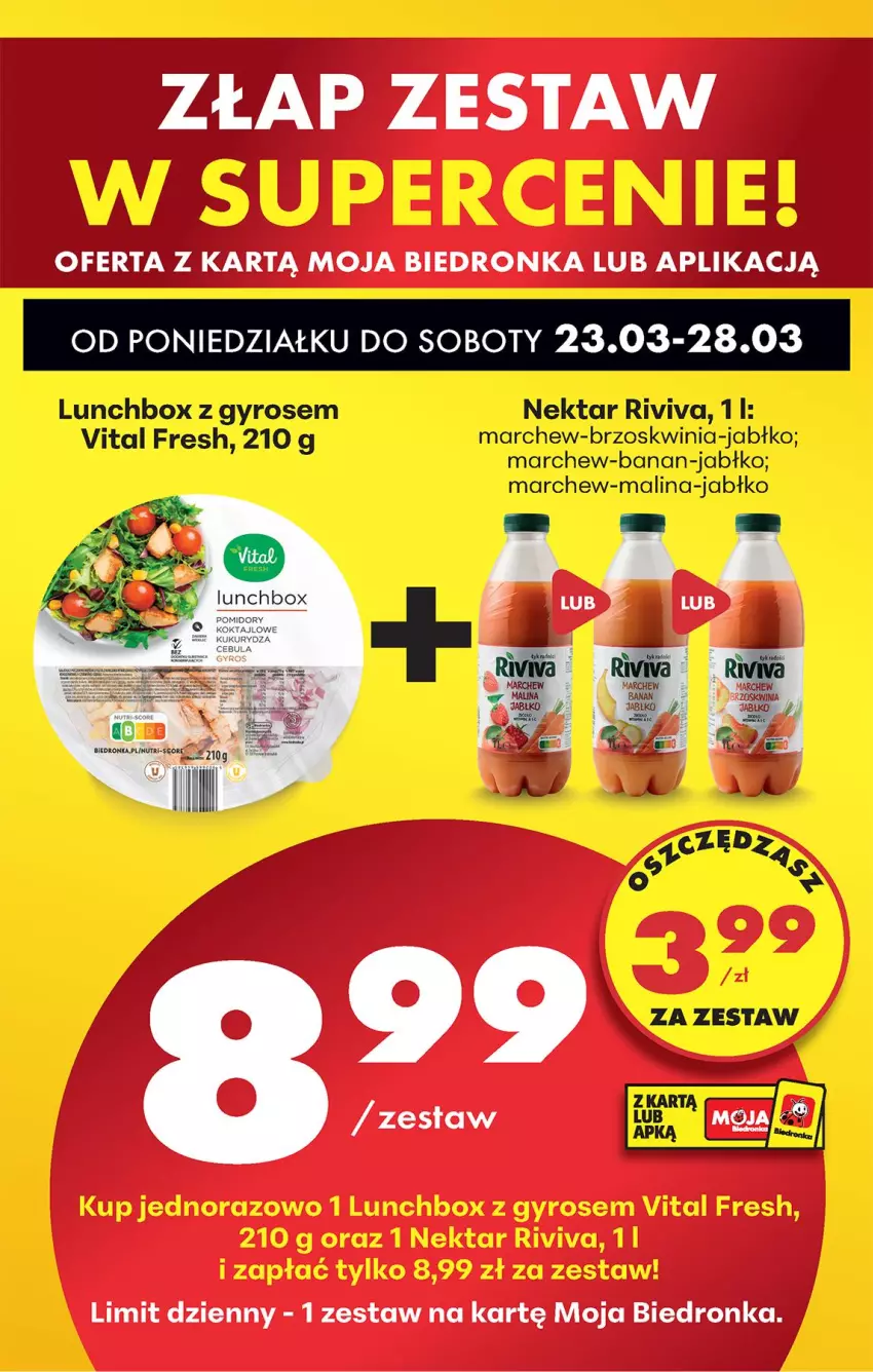 Gazetka promocyjna Biedronka - Od Poniedziałku - ważna 23.03 do 29.03.2026 - strona 95 - produkty: Gyros, Nektar