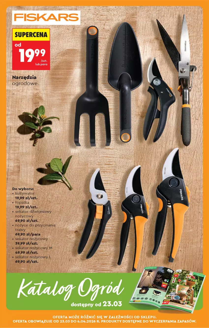 Gazetka promocyjna Biedronka - Od Poniedziałku - ważna 23.03 do 29.03.2026 - strona 99 - produkty: Gra, Noż, Nożyce, Sekator, Top