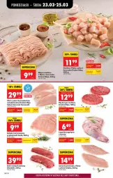 Gazetka promocyjna Biedronka - Od Poniedziałku - Gazetka - ważna od 29.03 do 29.03.2026 - strona 40 - produkty: Kurczak, Mięso mielone, Filet z piersi kurczaka, Stek, Duda, Burger, Rostbef, Mięso, Fa