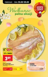 Gazetka promocyjna Biedronka - Od Poniedziałku - Gazetka - ważna od 29.03 do 29.03.2026 - strona 43 - produkty: Filet z mintaja, Mintaj, Fa