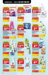 Gazetka promocyjna Biedronka - Od Poniedziałku - Gazetka - ważna od 29.03 do 29.03.2026 - strona 86 - produkty: Cif, Spray do czyszczenia, Lovela, Tablet, Proszek do prania, Clin, Odplamiacz, Mleczko, Vanish, Zmywarki, Kapsułki do prania, Płyn do szyb, Tabletki do zmywarki