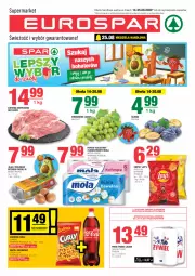 Gazetka promocyjna Spar - EuroSpar - Gazetka - ważna od 21.08 do 21.08.2024 - strona 1 - produkty: Piwo, Papier, Jaja, Chipsy, Coca-Cola, Chrupki, Papier toaletowy, Napój gazowany, Mola, Lorenz, Wino, Napój, Jaja z wolnego wybiegu