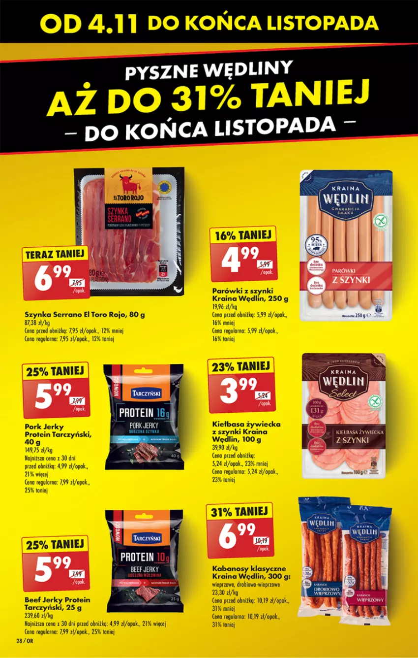 Gazetka promocyjna Biedronka - Od Czwartku - ważna 07.11 do 13.11.2024 - strona 19 - produkty: Jerky, Kiełbasa, Por