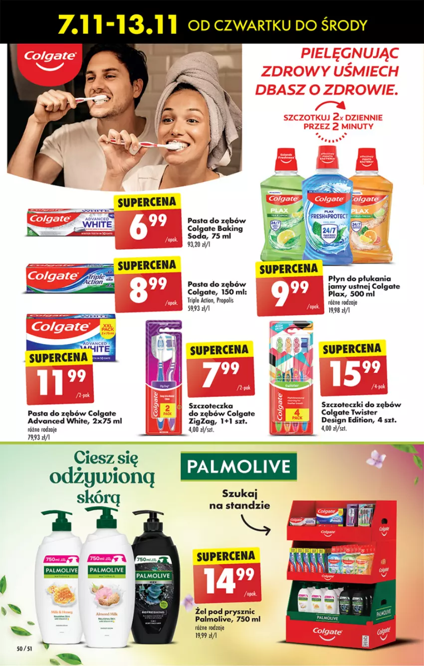 Gazetka promocyjna Biedronka - Od Czwartku - ważna 07.11 do 13.11.2024 - strona 56 - produkty: Colgate, Fa, LG, Palmolive, Pasta do zębów, Płyn do płukania, Propolis