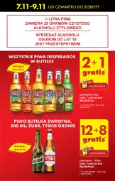 Gazetka promocyjna Biedronka - Od Czwartku - Gazetka - ważna od 13.11 do 13.11.2024 - strona 9 - produkty: Piwa, Piwo, Gra, Tyskie, Desperados, Robot