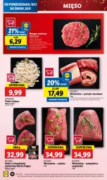 Gazetka promocyjna Lidl - GAZETKA - Gazetka - ważna od 20.11 do 20.11.2024 - strona 22 - produkty: Polędwica, Por, Stek, Lack, Burger, Wołowina, Flaki, Mięso