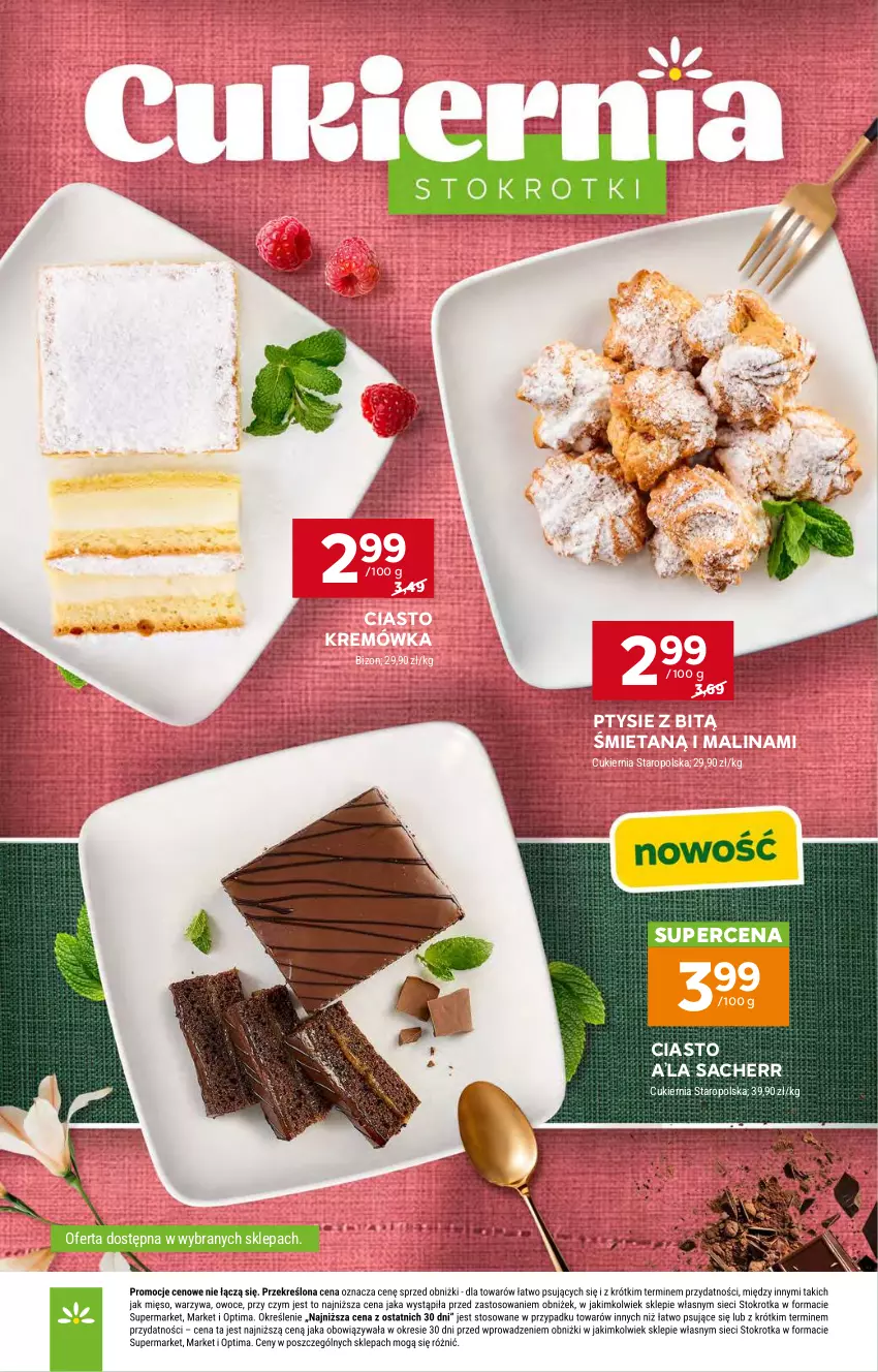 Gazetka promocyjna Stokrotka - Supermarket - ważna 22.10 do 28.10.2026 - strona 27 - produkty: Cukier, Kremówka