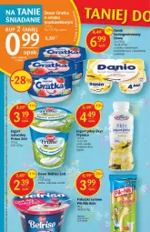 Gazetka promocyjna Delikatesy Centrum - Gazetka DC03 - Gazetka - ważna od 25.01 do 25.01.2023 - strona 16 - produkty: Belriso, Ser, Rum, Piątnica, Zott, Jogurt, Kawa, Kiwi, Czekolada, Danio, Deser, Jogurt pitny