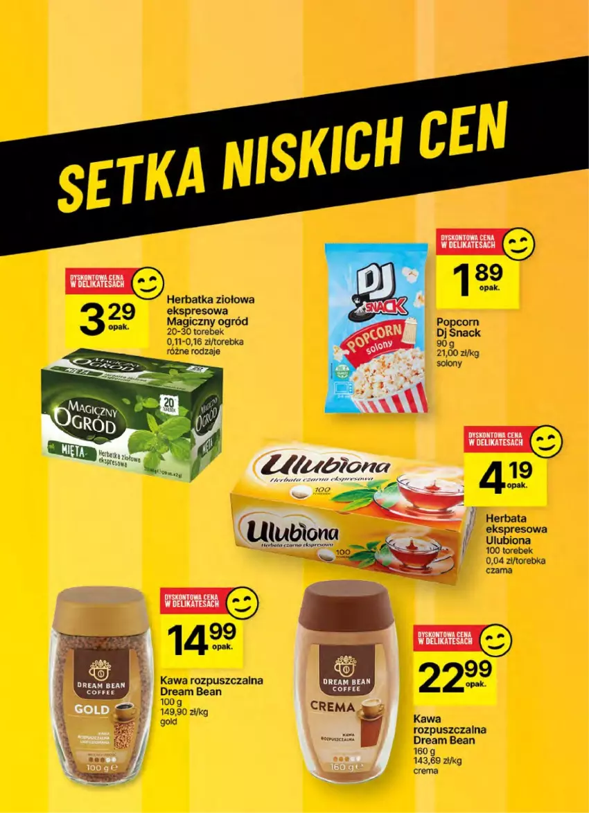 Gazetka promocyjna Delikatesy Centrum - NOWA GAZETKA Delikatesy Centrum od 26 grudnia! 26-31.12.2024 - ważna 26.12 do 31.12.2024 - strona 56 - produkty: Herbata, Kawa, Kawa rozpuszczalna, Ogród, Popcorn, Torebka