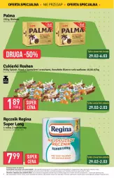Gazetka promocyjna Stokrotka - Market - Gazetka - ważna od 06.03 do 06.03.2024 - strona 4 - produkty: Warzywa, Gin, Cukier, Palma, Ręcznik, Rurki, Owoce, Cukierki, Mięso