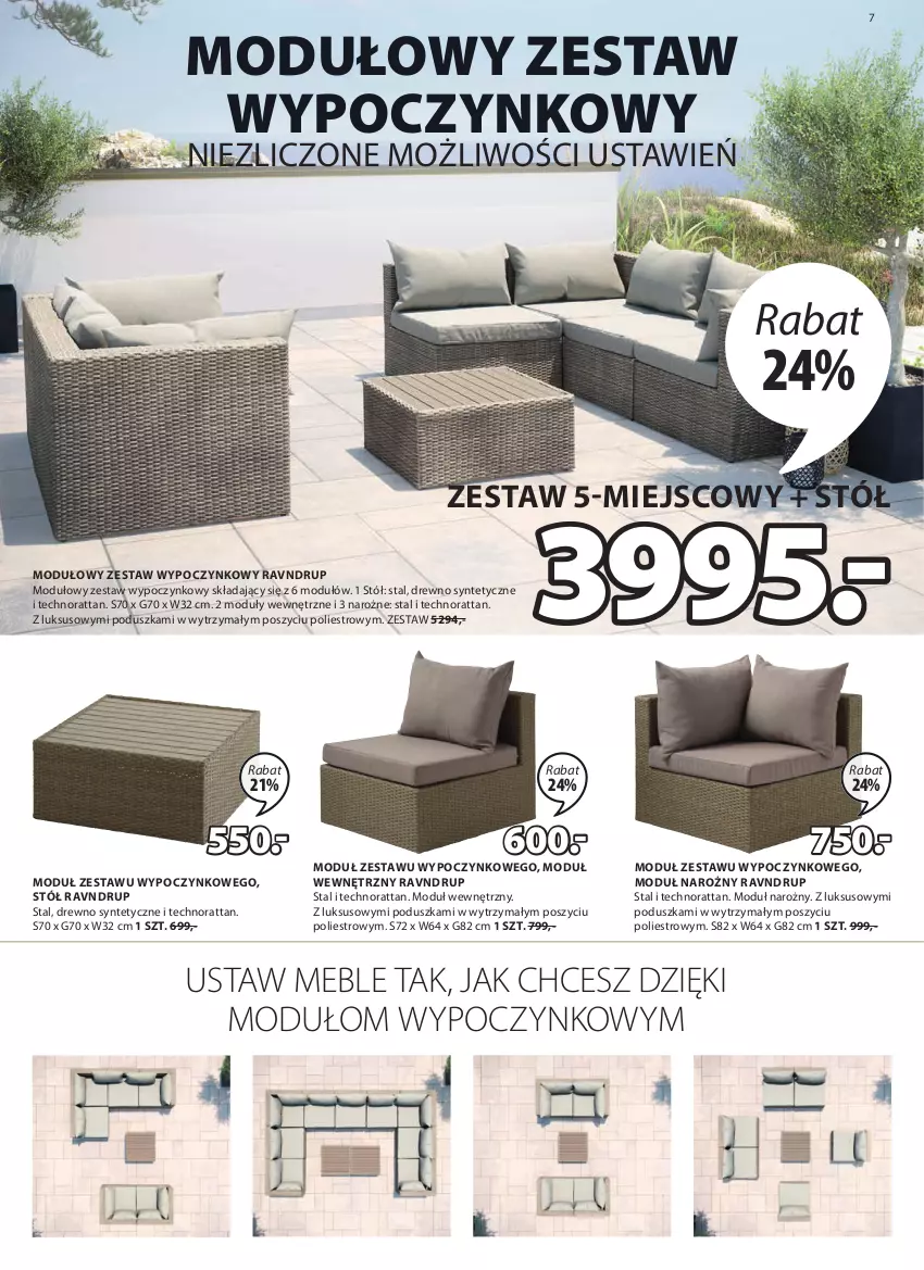 Gazetka promocyjna Jysk - Oferta tygodnia - ważna 12.04 do 26.04.2022 - strona 8 - produkty: Meble, Poduszka, Stół