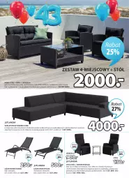 Gazetka promocyjna Jysk - Oferta tygodnia - Gazetka - ważna od 26.04 do 26.04.2022 - strona 7 - produkty: Top, Por, Stół, Sofa, Tran, Krzesło, Poduszka, Cement, Fa