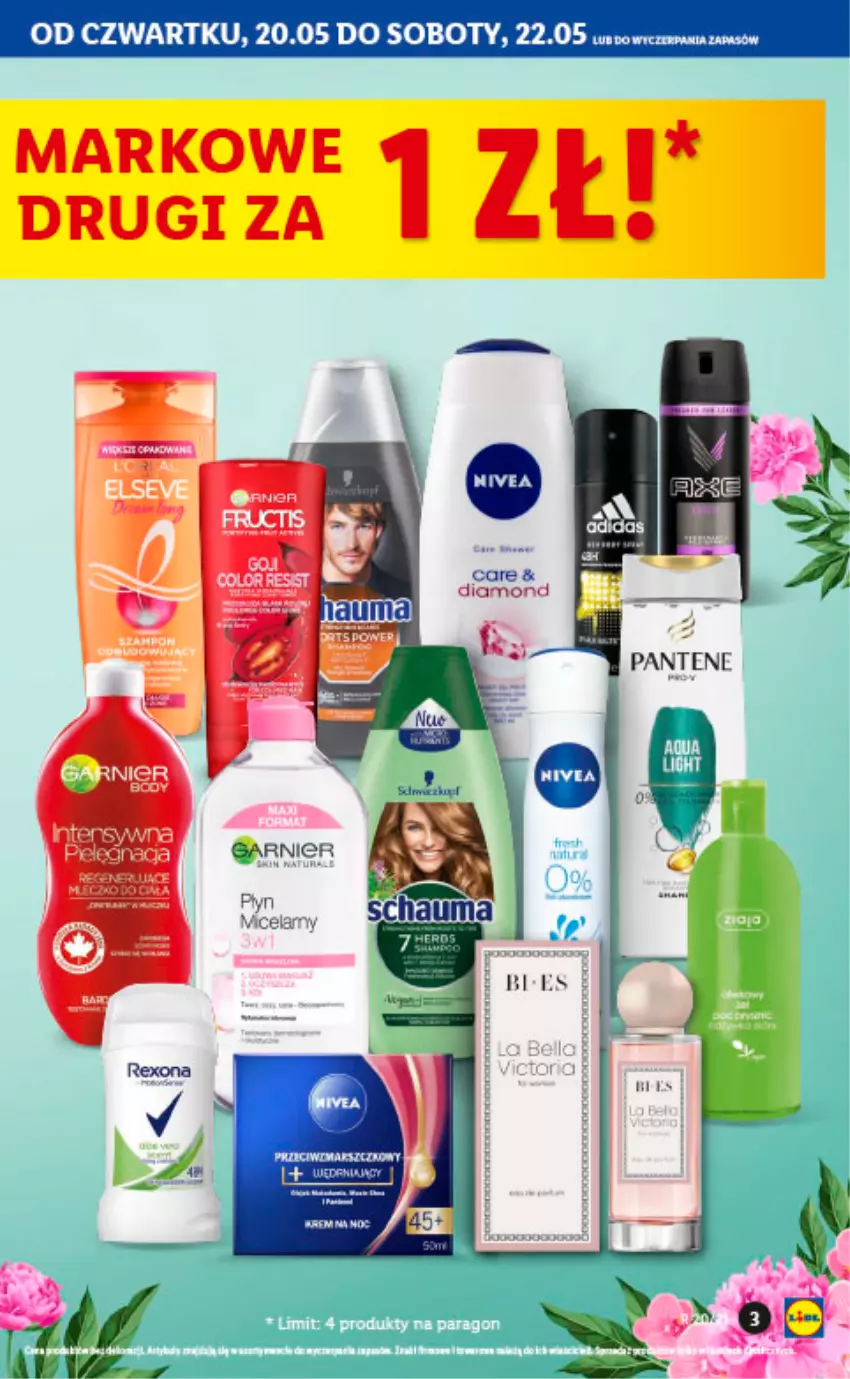 Gazetka promocyjna Lidl - KATALOG KOSMETYCZNY DROGERII LIDLA - ważna 20.05 do 26.05.2021 - strona 3 - produkty: Garnier