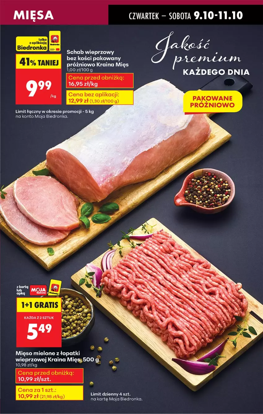 Gazetka promocyjna Biedronka - Od Czwartku - ważna 09.10 do 15.10.2025 - strona 29 - produkty: Schab wieprzowy