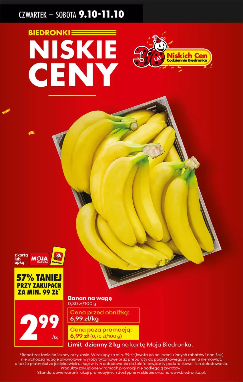 Gazetka promocyjna Biedronka - Od Czwartku - ważna 09.10 do 15.10.2025 - strona 3 - produkty: Napoje, Rama, Telefon