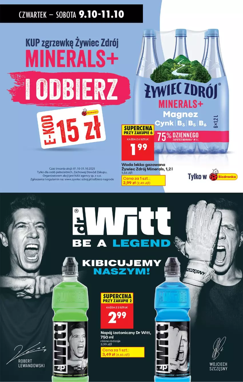 Gazetka promocyjna Biedronka - Od Czwartku - ważna 09.10 do 15.10.2025 - strona 65 - produkty: Fa, Napój, Napój izotoniczny, Ser, Woda