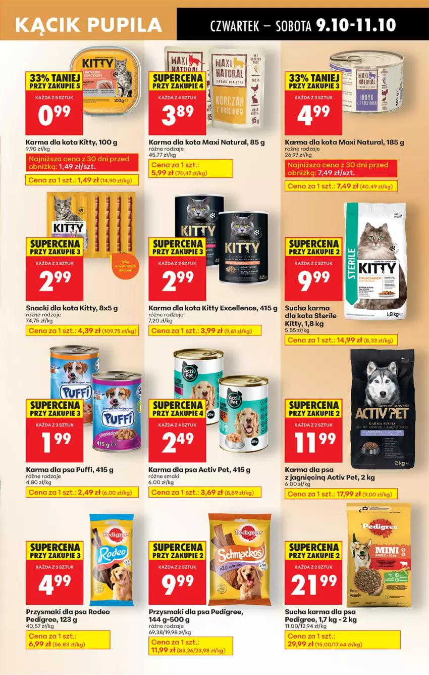 Gazetka promocyjna Biedronka - Od Czwartku - ważna 09.10 do 15.10.2025 - strona 77 - produkty: Pedigree, Przysmaki, Puf, Sucha karma