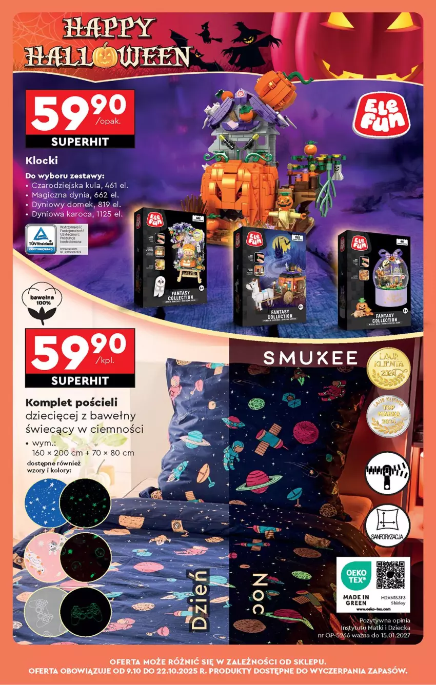 Gazetka promocyjna Biedronka - Od Czwartku - ważna 09.10 do 15.10.2025 - strona 79 - produkty: Dzieci, Fa, Fanta, Komplet pościeli, Pościel