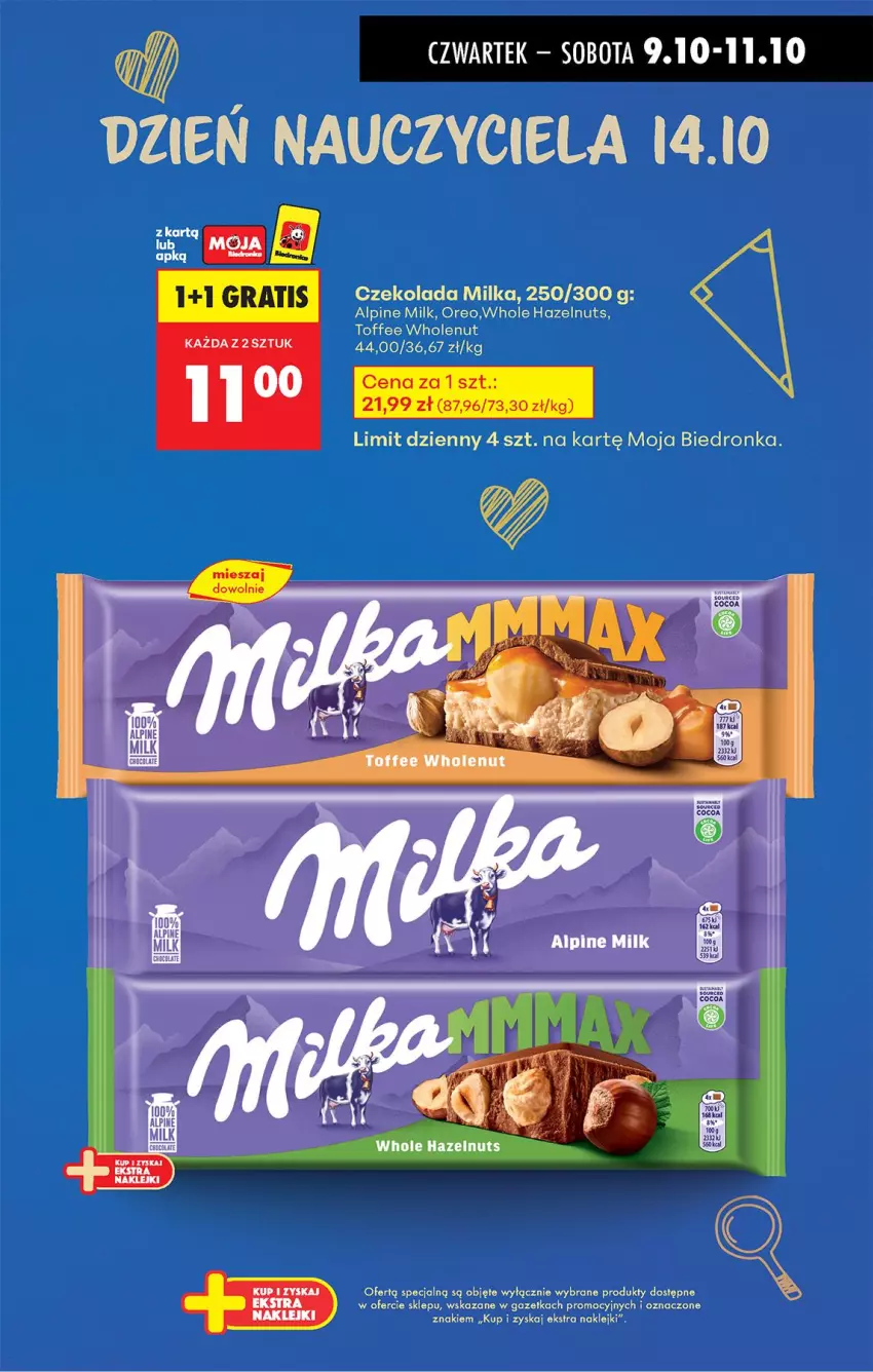 Gazetka promocyjna Biedronka - Od Czwartku - ważna 09.10 do 15.10.2025 - strona 9 - produkty: Czekolada, Klej, Milka, Oreo