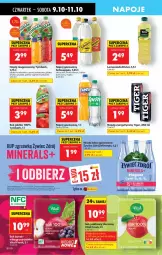 Gazetka promocyjna Biedronka - Od Czwartku - Gazetka - ważna od 15.10 do 15.10.2025 - strona 66 - produkty: Sok, Por, Napój energetyczny, Lemoniada, Sok jabłkowy, Tiger, Schweppes, Napój gazowany, Tymbark, Fanta, Napój niegazowany, Wino, Sprite, Gres, Napój, Fa