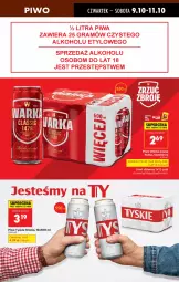 Gazetka promocyjna Biedronka - Od Czwartku - Gazetka - ważna od 15.10 do 15.10.2025 - strona 69 - produkty: Piwo, Tyskie