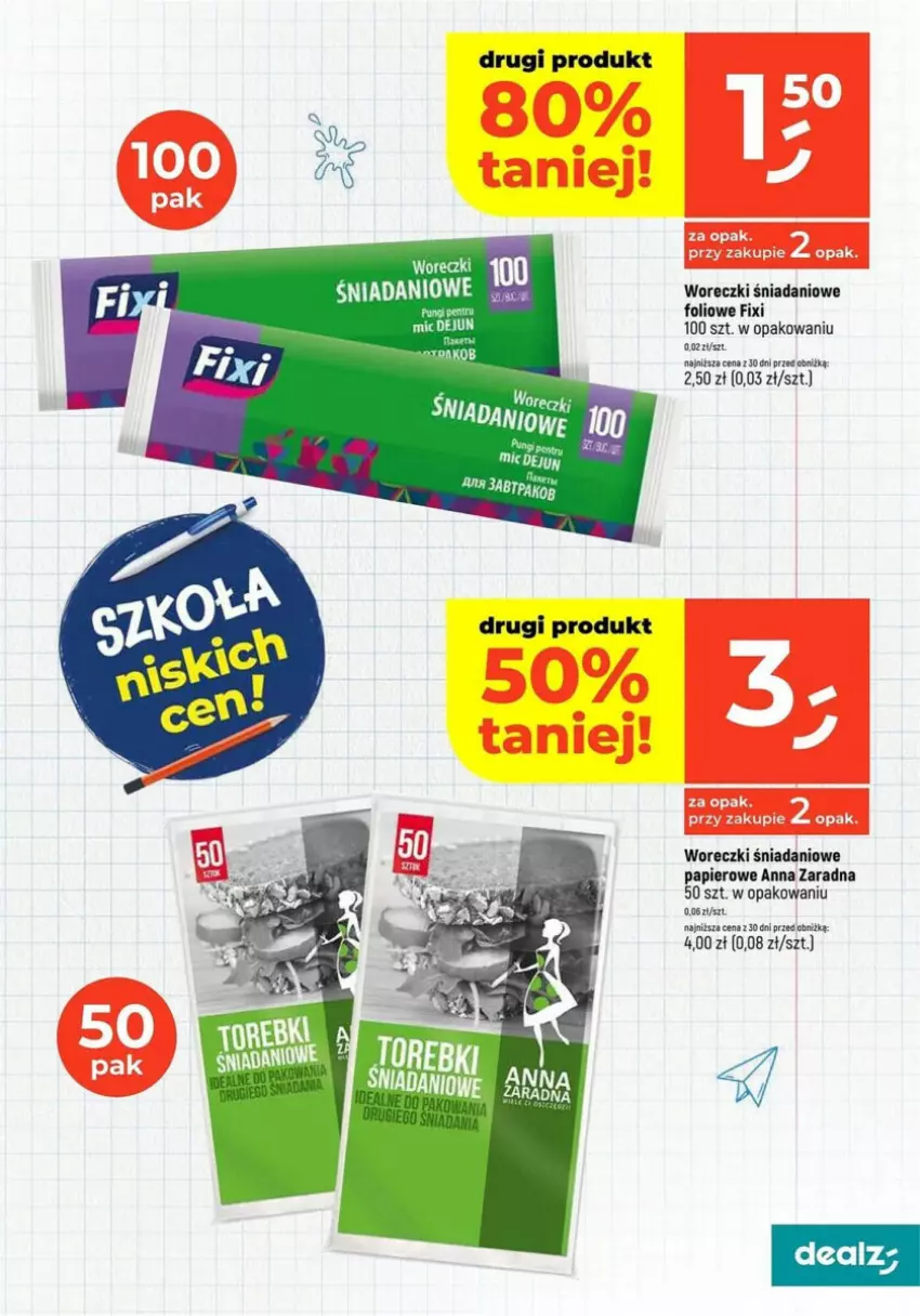 Gazetka promocyjna Dealz - ważna 05.08 do 11.08.2024 - strona 15 - produkty: Danio, Papier