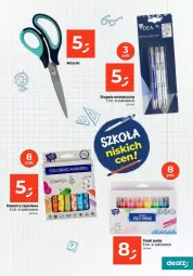 Gazetka promocyjna Dealz - Gazetka - ważna od 11.08 do 11.08.2024 - strona 11 - produkty: Noż, Nożyczki, Długopis, Flamastry