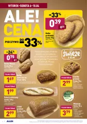 Gazetka promocyjna Aldi - ALE! CENA - Gazetka - ważna od 11.04 do 11.04.2021 - strona 4 - produkty: Piec, Rum, Gra, Bułka fitness, Tera, Bułka grahamka, Pieczywo, Chleb, Granola, Bułka