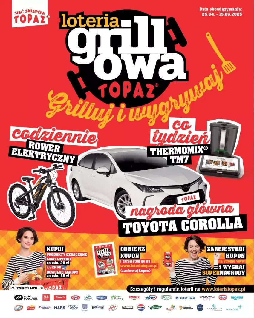 Gazetka promocyjna Topaz - ważna 15.05 do 21.05.2025 - strona 12 - produkty: Fa, Hortex, Mars, Mus
