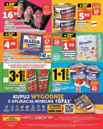 Gazetka promocyjna Topaz - Gazetka - ważna od 21.05 do 21.05.2025 - strona 21 - produkty: Krakus, Top, Ser, Telefon, Papier, Karkówka wieprzowa, Sito, Ręcznik, Rolki, Waga, Masło, Olej, Mleko