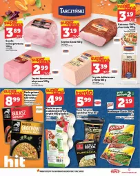 Gazetka promocyjna Topaz - Gazetka - ważna od 21.05 do 21.05.2025 - strona 28 - produkty: Kurczak, Top, Ser, Hamburger, Szynka, Tarczyński, Burger, Kabanos, Danie gotowe
