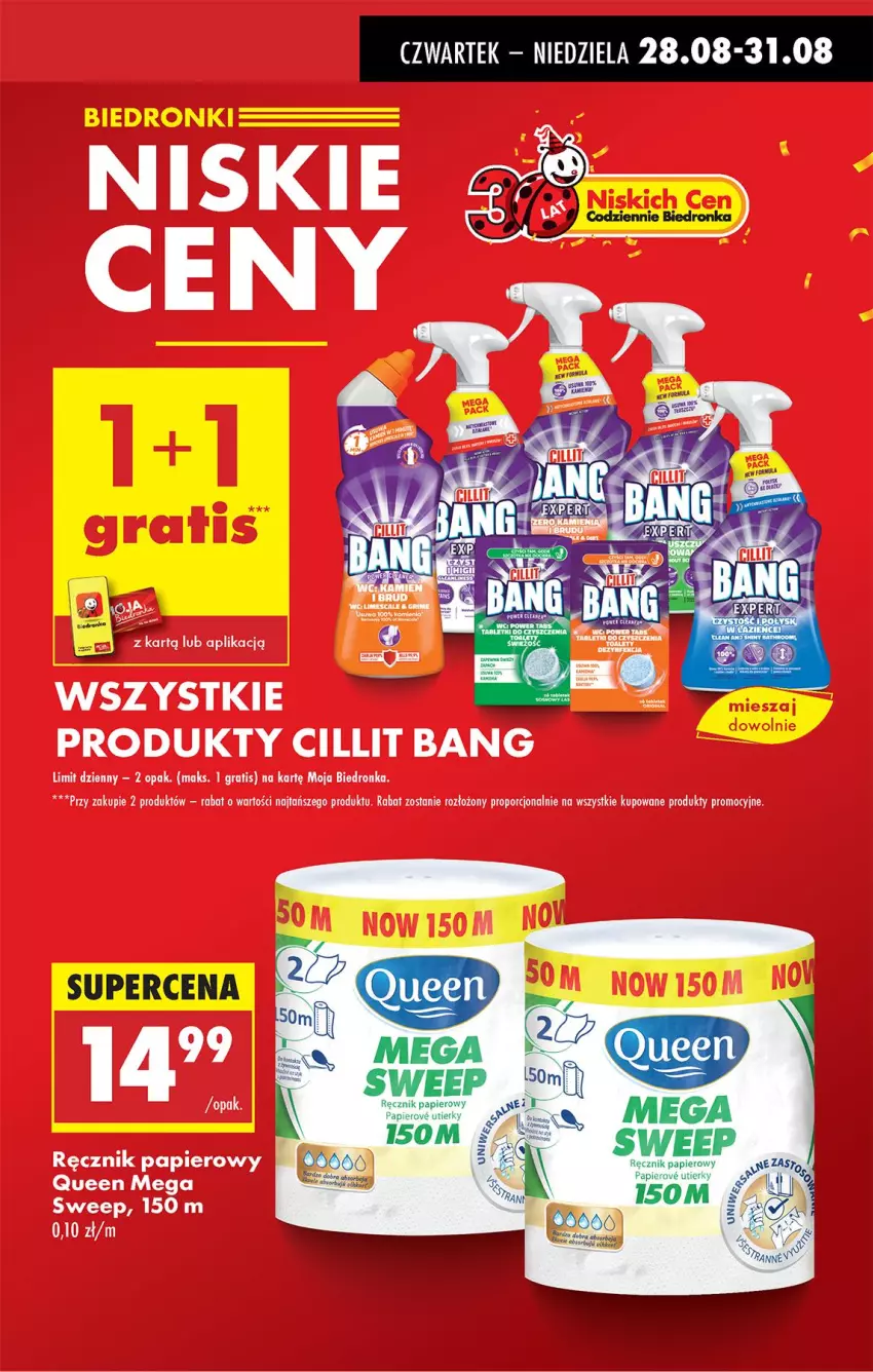 Gazetka promocyjna Biedronka - Od Czwartku - ważna 28.08 do 03.09.2025 - strona 15 - produkty: Fa, Papier, Ręcznik
