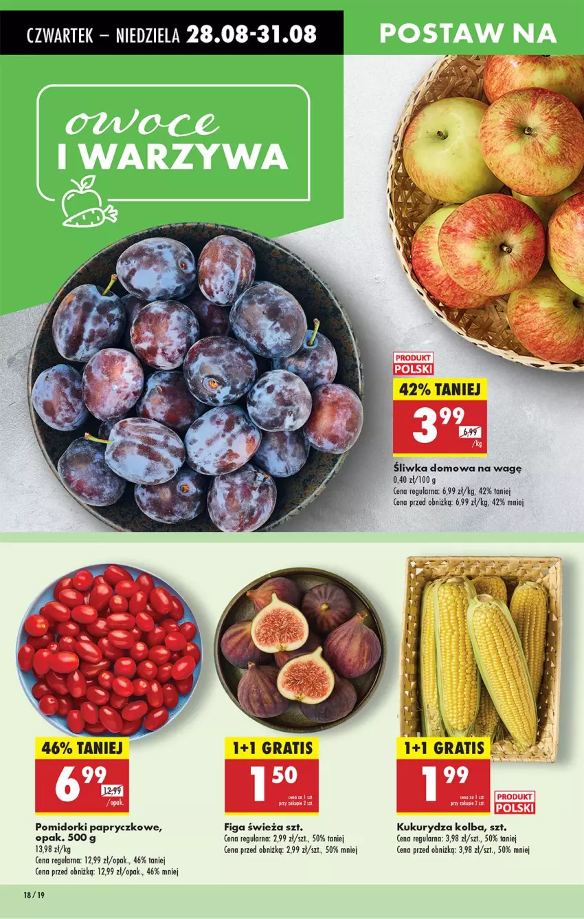 Gazetka promocyjna Biedronka - Od Czwartku - ważna 28.08 do 03.09.2025 - strona 18 - produkty: Gra, Kukurydza, Pomidorki