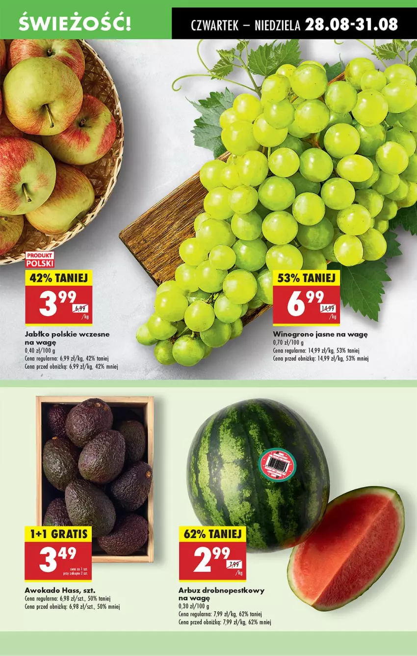 Gazetka promocyjna Biedronka - Od Czwartku - ważna 28.08 do 03.09.2025 - strona 19 - produkty: Arbuz, Wino