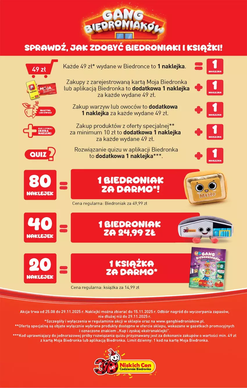 Gazetka promocyjna Biedronka - Od Czwartku - ważna 28.08 do 03.09.2025 - strona 3 - produkty: Klej, Książka, Quiz