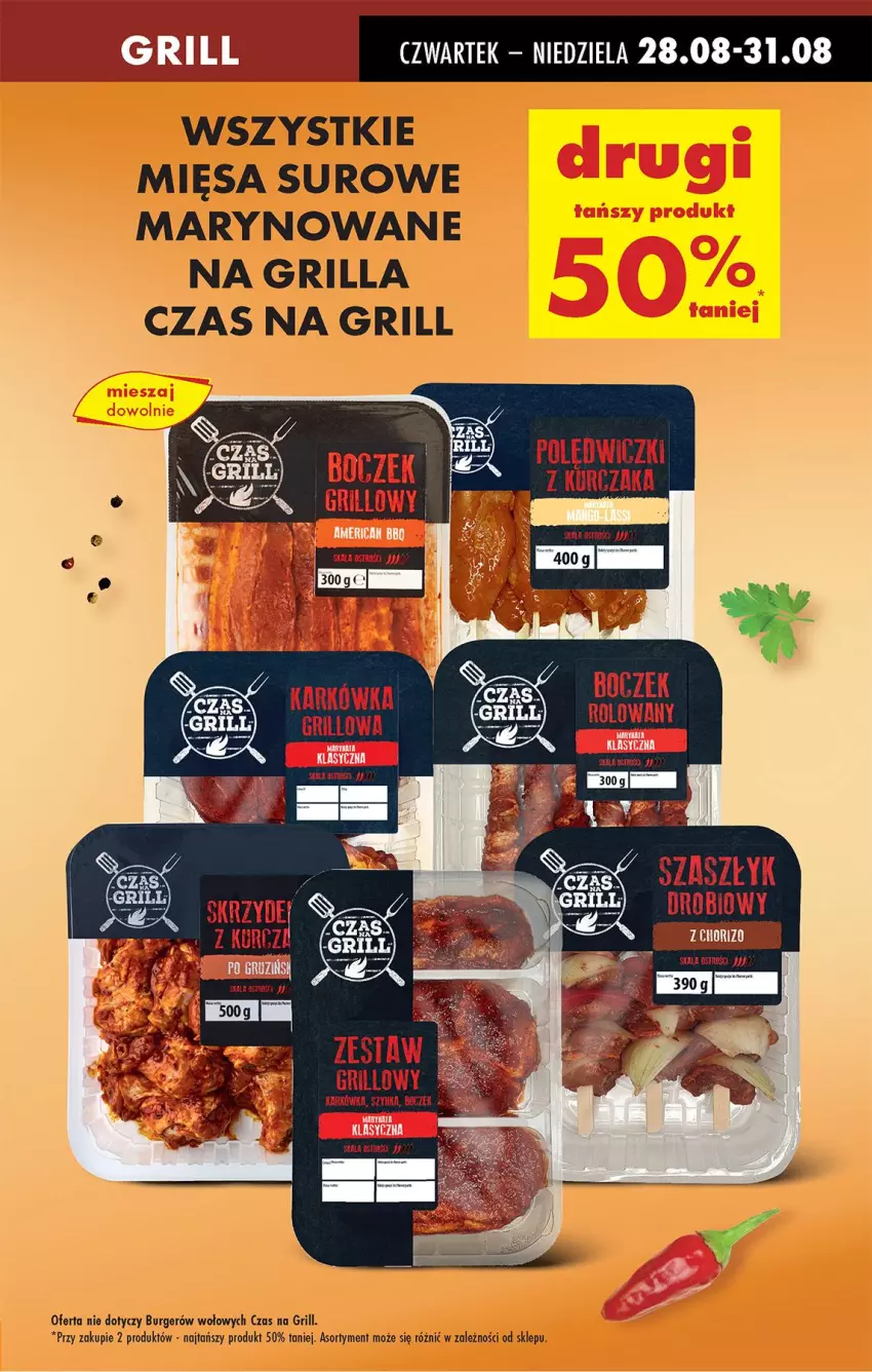 Gazetka promocyjna Biedronka - Od Czwartku - ważna 28.08 do 03.09.2025 - strona 37 - produkty: Burger, Grill