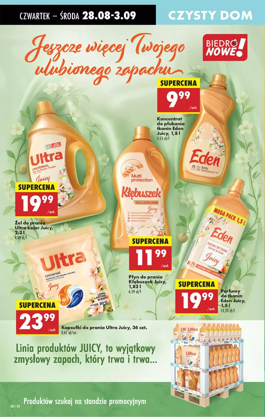 Gazetka promocyjna Biedronka - Od Czwartku - ważna 28.08 do 03.09.2025 - strona 70 - produkty: Chia, Kapsułki do prania, Płyn do prania, Por