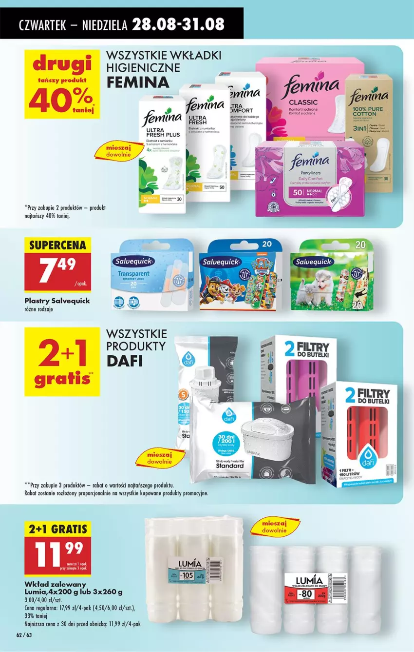 Gazetka promocyjna Biedronka - Od Czwartku - ważna 28.08 do 03.09.2025 - strona 72 - produkty: Por, Wkładki