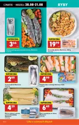 Gazetka promocyjna Biedronka - Od Czwartku - Gazetka - ważna od 03.09 do 03.09.2025 - strona 30 - produkty: Pstrąg tęczowy, Filet z sandacza, Tusz, Pstrąg, Krewetki, Mintaj, Sandacz