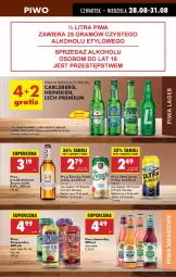 Gazetka promocyjna Biedronka - Od Czwartku - Gazetka - ważna od 03.09 do 03.09.2025 - strona 61 - produkty: Piwa, Piwo, Por, Mus, Somersby, Heineken, Desperados, Carlsberg, Lech Premium
