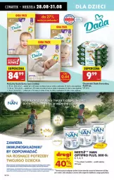 Gazetka promocyjna Biedronka - Od Czwartku - Gazetka - ważna od 03.09 do 03.09.2025 - strona 68 - produkty: Por, Pieluchy, O nas, Dada, NAN Optipro, Chusteczki, Karmi, Mleko
