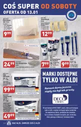 Gazetka promocyjna Aldi - Pełna oferta - Gazetka - ważna od 13.01 do 13.01.2024 - strona 30 - produkty: Piec, Mata ochronna, Klej, Lakier, Masa szpachlowa, LG, Fa