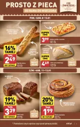 Gazetka promocyjna Aldi - Pełna oferta - Gazetka - ważna od 13.01 do 13.01.2024 - strona 5 - produkty: Mozzarella, Piec, Bagietka pszenna, Pesto, Bagietka, Pizza, Chleb