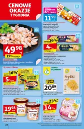 Gazetka promocyjna Auchan - Odlotowe ceny na start szkoły Hipermarket - Gazetka - ważna od 03.09 do 03.09.2025 - strona 22 - produkty: Warzywa, Paluszki rybne, Lody, LANA, Bagietka, Frytki