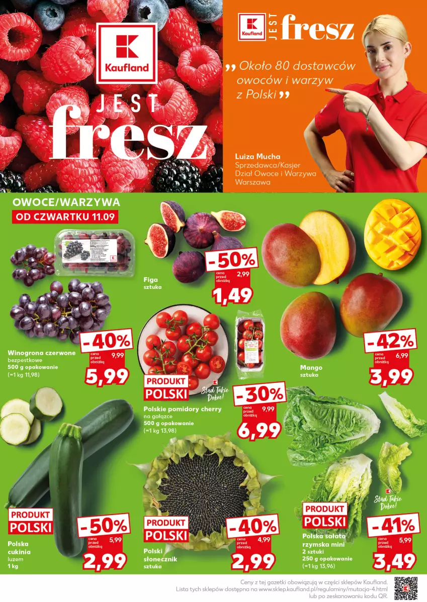 Gazetka promocyjna Kaufland - Mocny Start - ważna 15.09 do 17.09.2025 - strona 12 - produkty: Owoce, Pomidory, Warzywa, Wino, Winogrona