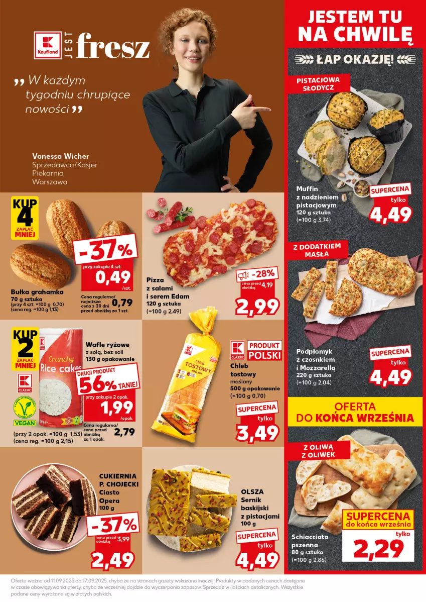 Gazetka promocyjna Kaufland - Mocny Start - ważna 15.09 do 17.09.2025 - strona 15 - produkty: BIC, Edam, Ryż, Salami, Ser, Wafle