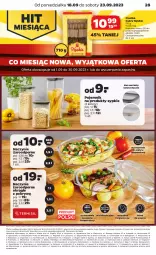 Gazetka promocyjna Netto - Akcesoria i dodatki - Gazetka - ważna od 23.09 do 23.09.2023 - strona 3 - produkty: Ciastka, Kujawski, Top, Sok, Por, Pojemnik, Podlaski, Stock, Naczynie żaroodporne, Fa